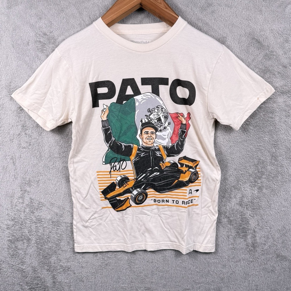 Pato O'Ward Tshirt Homefield Size Small McLaren Indy Car Racing Fan Indy 500